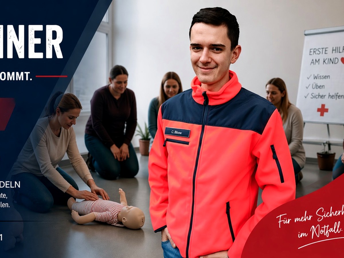 Connor Bibow, Gründer von Notfalltrainer